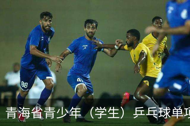 青海省青少年（学生）乒乓球单项赛开赛